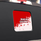 Louisiana Ragin' Cajuns NCAA Rear Back Middle Window Vinyl Decal Stickers Fits Dodge Ram GMC Chevy Tacoma Ford