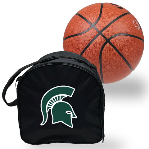 Michigan State Spartans NCAAB Basket Ball Basketball Carry Bag Backpack