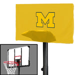 Michigan Wolverines NCAAB Basketball Hoop Cover Winter Protector