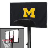 Michigan Wolverines NCAAB Basketball Hoop Cover Winter Protector