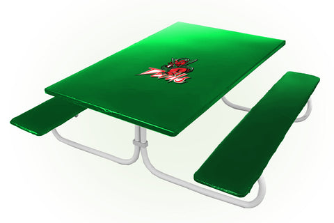 Mississippi Valley State Delta Devils NCAAB Picnic Table Bench Chair Set Outdoor Cover