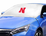 Nebraska Cornhuskers NCAA Car SUV Front Windshield Sun Snow Cover