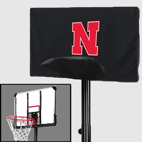 Nebraska Cornhuskers NCAAB Basketball Hoop Cover Winter Protector