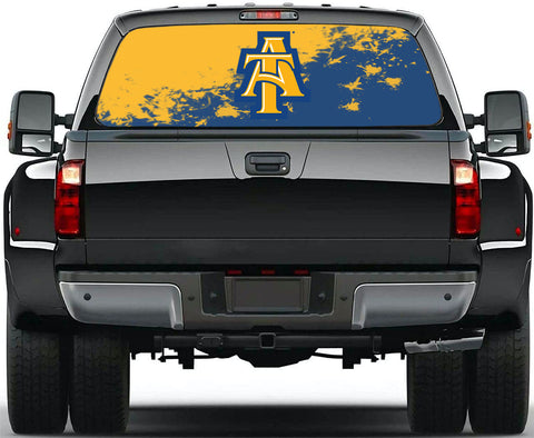 North Carolina A&T Aggies NCAA Truck SUV Decals Paste Film Stickers Rear Window