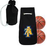 North Carolina A&T Aggies NCAAB Basket Ball Basketball Carry Bag Backpack
