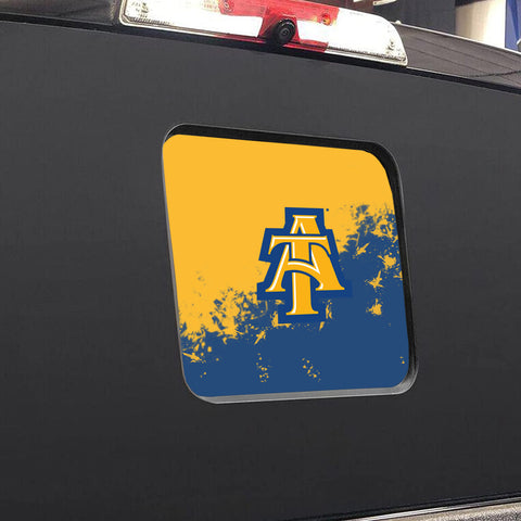 North Carolina A&T Aggies NCAA Rear Back Middle Window Vinyl Decal Stickers Fits Dodge Ram GMC Chevy Tacoma Ford