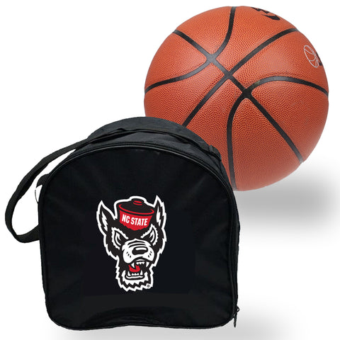 North Carolina State Wolfpack NCAAB Basket Ball Basketball Carry Bag Backpack