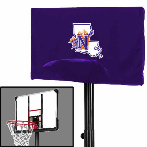 Northwestern State Demons NCAAB Basketball Hoop Cover Winter Protector