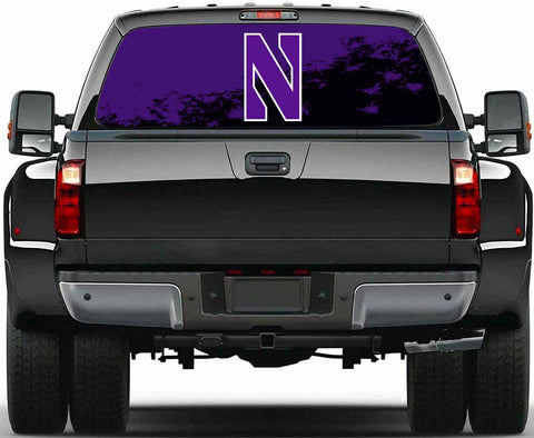 Northwestern Wildcats NCAA Truck SUV Decals Paste Film Stickers Rear Window