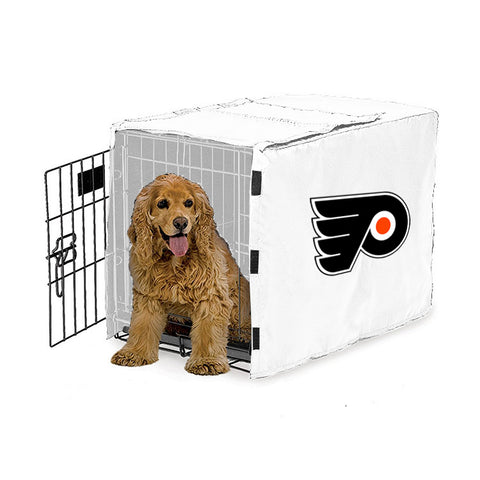 Philadelphia Flyers NHL Dog Cage Cover Pet Crate Kennel Protector Printed