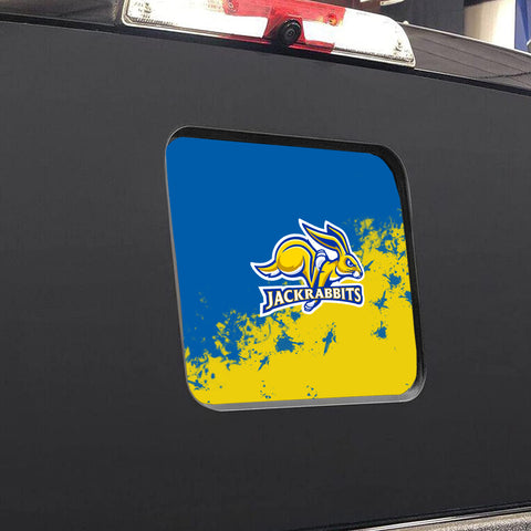 South Dakota State Jackrabbits NCAA Rear Back Middle Window Vinyl Decal Stickers Fits Dodge Ram GMC Chevy Tacoma Ford