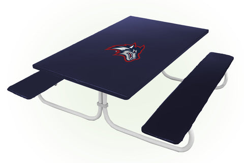 Stony Brook Seawolves NCAAB Picnic Table Bench Chair Set Outdoor Cover