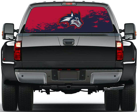 Stony Brook Seawolves NCAA Truck SUV Decals Paste Film Stickers Rear Window