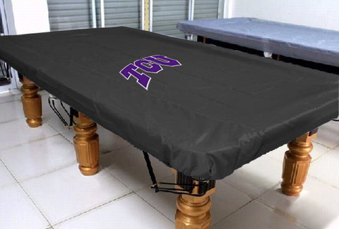 TCU Horned Frogs NCAAB Billiard Pingpong Pool Snooker Table Cover