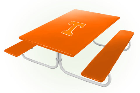 Tennessee Volunteers NCAAB Picnic Table Bench Chair Set Outdoor Cover