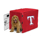 Texas Rangers MLB Dog Cage Cover Pet Crate Kennel Protector Printed