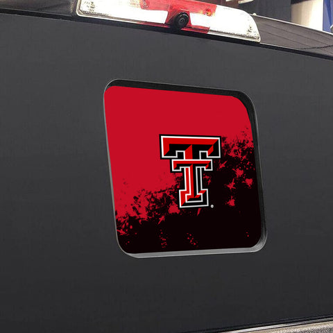 Texas Tech Red Raiders NCAA Rear Back Middle Window Vinyl Decal Stickers Fits Dodge Ram GMC Chevy Tacoma Ford