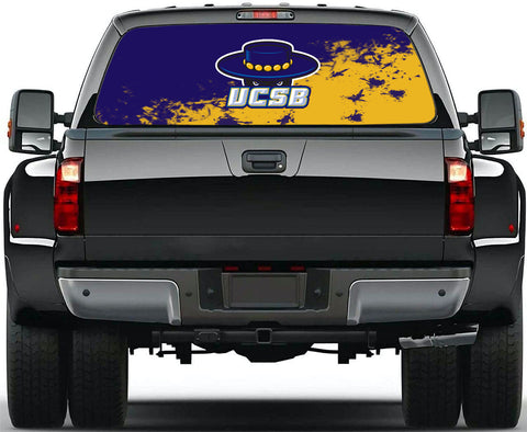 UC Santa Barbara Gauchos NCAA Truck SUV Decals Paste Film Stickers Rear Window