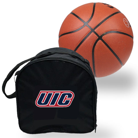 UIC Flames NCAAB Basket Ball Basketball Carry Bag Backpack