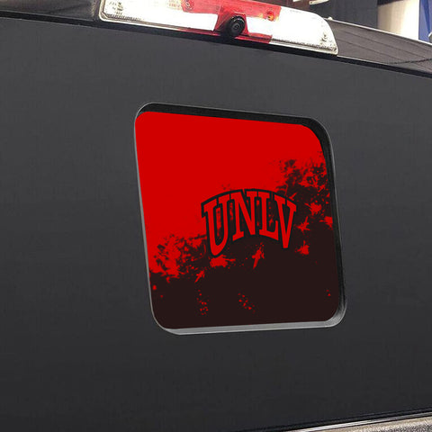 UNLV Runnin' Rebels NCAA Rear Back Middle Window Vinyl Decal Stickers Fits Dodge Ram GMC Chevy Tacoma Ford