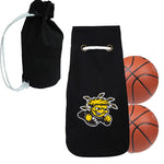 Wichita State Shockers NCAAB Basket Ball Basketball Carry Bag Backpack