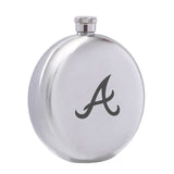 Atlanta Braves MLB Wine Liquor Matte Pot Hip Flask