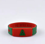 NBA Silicone Rubber Wristband Bracelet Elasticity