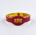 NBA Player Logo Silicone Rubber Wristband Bracelet