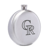 Colorado Rockies MLB Wine Liquor Matte Pot Hip Flask