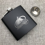 Colorado Avalanche NHL Wine Liquor Matte Pot Hip Flask