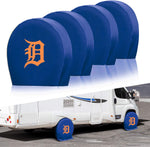 Detroit Tigers  MLB Tire Covers Set of 4 or 2 for RV Wheel Trailer Camper Motorhome