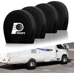 Indiana Pacers NBA Tire Covers Set of 4 or 2 for RV Wheel Trailer Camper Motorhome