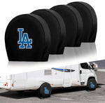 Los Angeles Dodgers MLB Tire Covers Set of 4 or 2 for RV Wheel Trailer Camper Motorhome