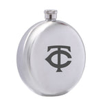 Minnesota Twins MLB Wine Liquor Matte Pot Hip Flask