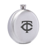 Minnesota Twins MLB Wine Liquor Matte Pot Hip Flask
