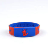 NBA Silicone Rubber Wristband Bracelet Elasticity