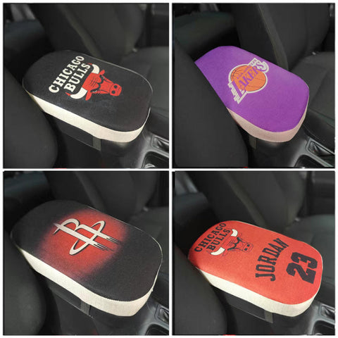 NBA Car Armrest Box Pad Cover Cushion Mat Protector