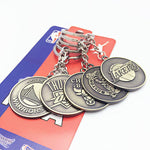 NBA Basketball Team Logo Keychain Key Chain Pendant Key Rings