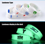 NBA Silicone Rubber Wristband Bracelet Elasticity