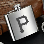 Pittsburgh Pirates MLB Wine Liquor Matte Pot Hip Flask