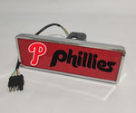 Philadelphia Phillies MLB Rectangular Hitch Cover LED Brake Light for Trailer