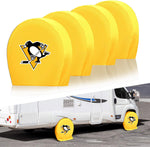 Pittsburgh Penguins NHL Tire Covers Set of 4 or 2 for RV Wheel Trailer Camper Motorhome