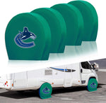 Vancouver Canucks NHL Tire Covers Set of 4 or 2 for RV Wheel Trailer Camper Motorhome