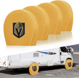 Vegas Golden Knights NHL Tire Covers Set of 4 or 2 for RV Wheel Trailer Camper Motorhome