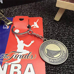 NBA Basketball Team Logo Keychain Key Chain Pendant Key Rings