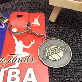 NBA Basketball Team Logo Keychain Key Chain Pendant Key Rings