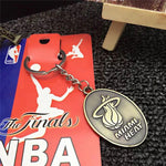 NBA Basketball Team Logo Keychain Key Chain Pendant Key Rings