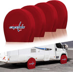 Washington Capitals NHL Tire Covers Set of 4 or 2 for RV Wheel Trailer Camper Motorhome