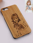 Wood Graving Phone Case Made Your Own