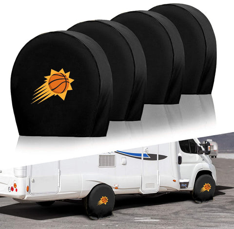 Phoenix Suns NBA Tire Covers Set of 4 or 2 for RV Wheel Trailer Camper Motorhome